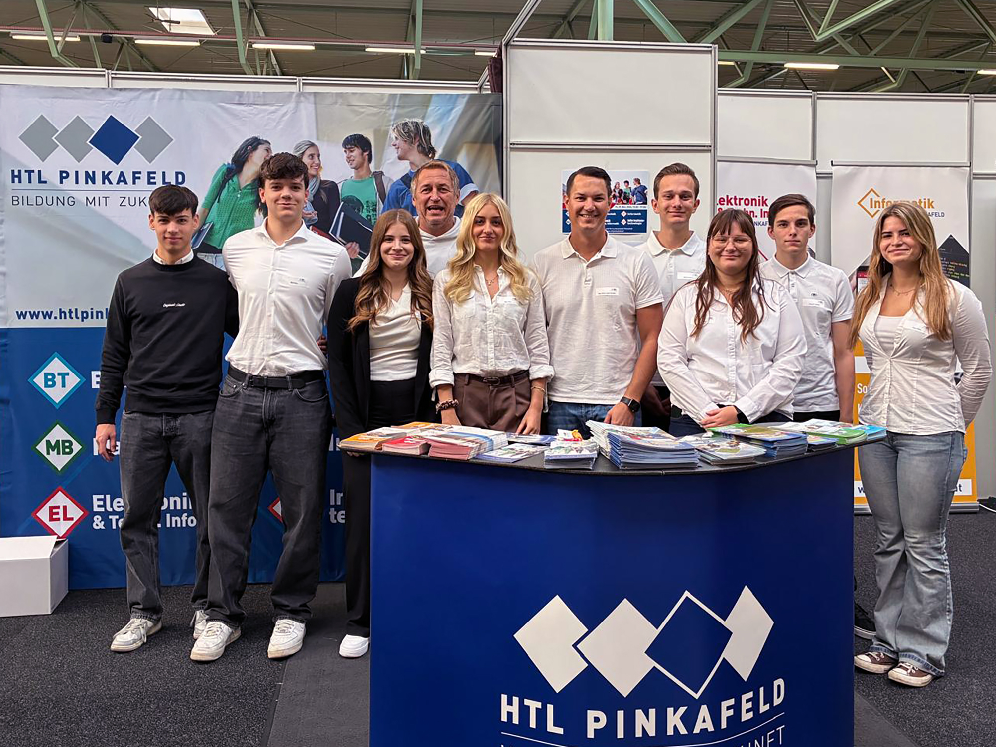 HTL Pinkafeld: Schüler und Lehrer präsentieren Bildungsmöglichkeiten auf Messe